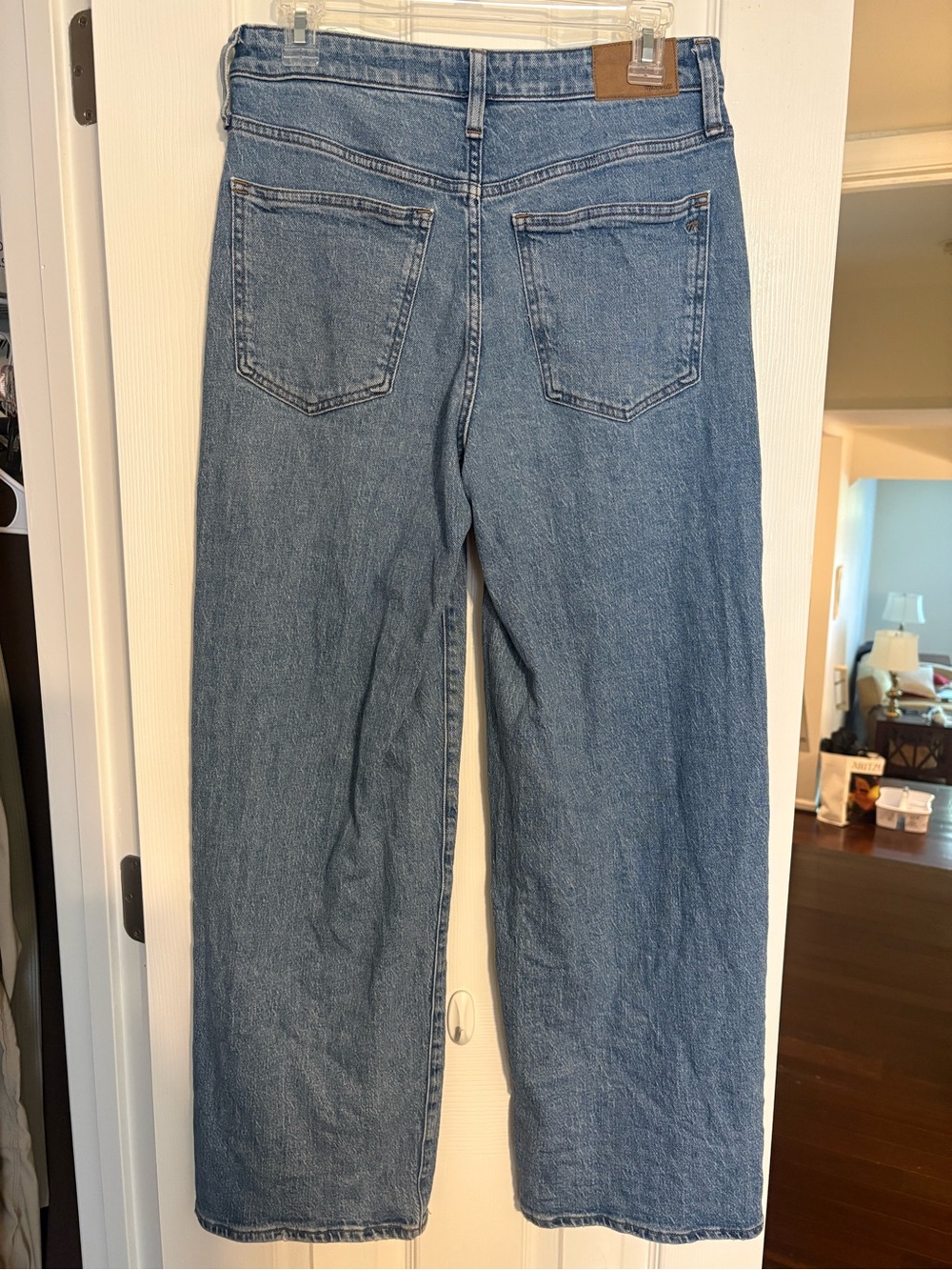 Madewell Curvy Perfect Vintage Wide-Leg Jeans - Picture 2 of 3